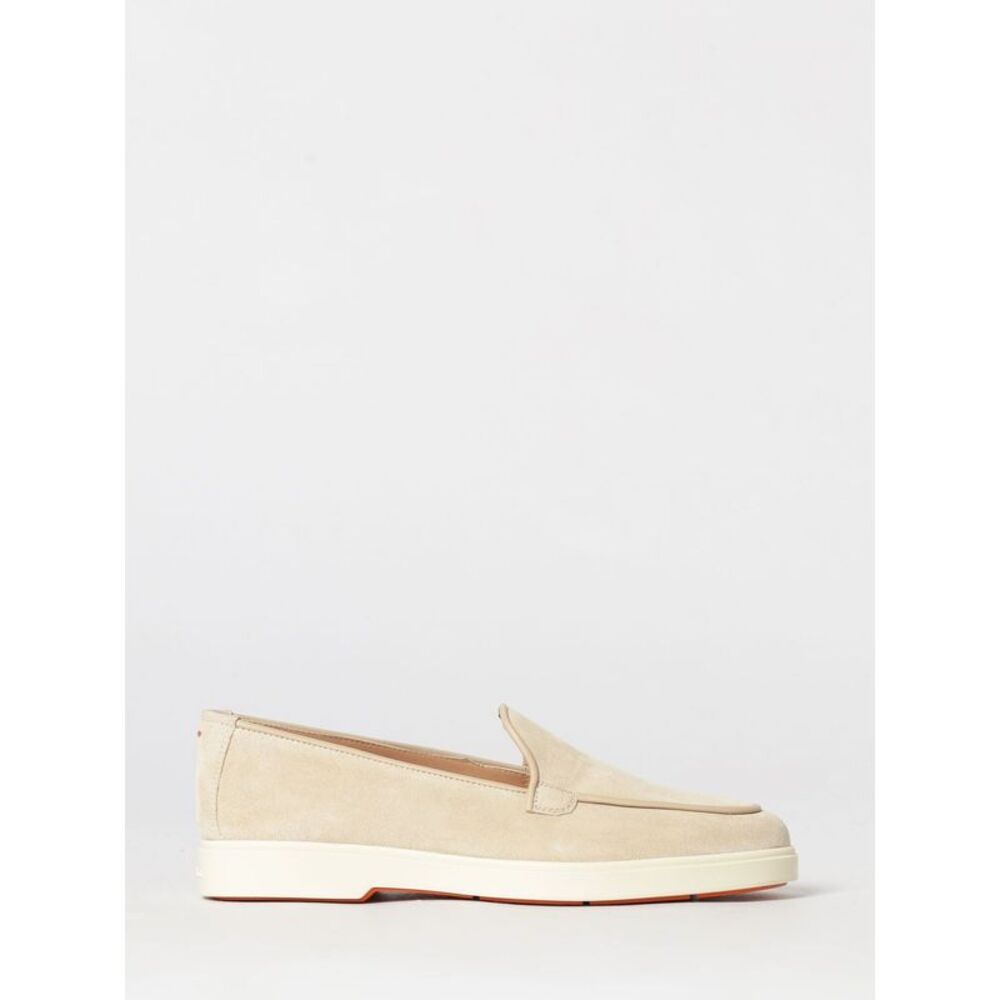 Santoni Loafer Woman Beige